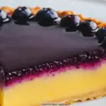 Blueberry Lemon Curd Tart