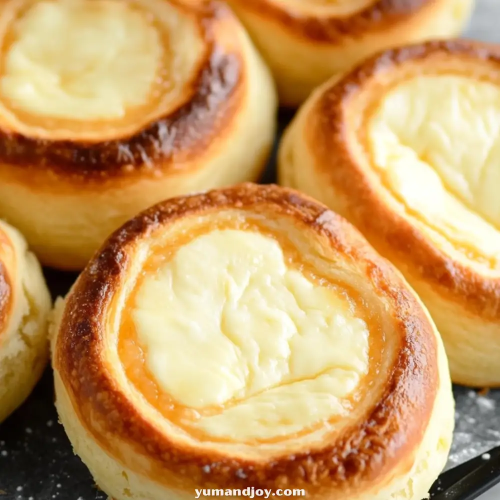 Sweet Cheese Filled Buns