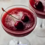 Frozen Cherry Espresso Martini
