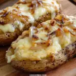 French Onion Stuffed Potatoes