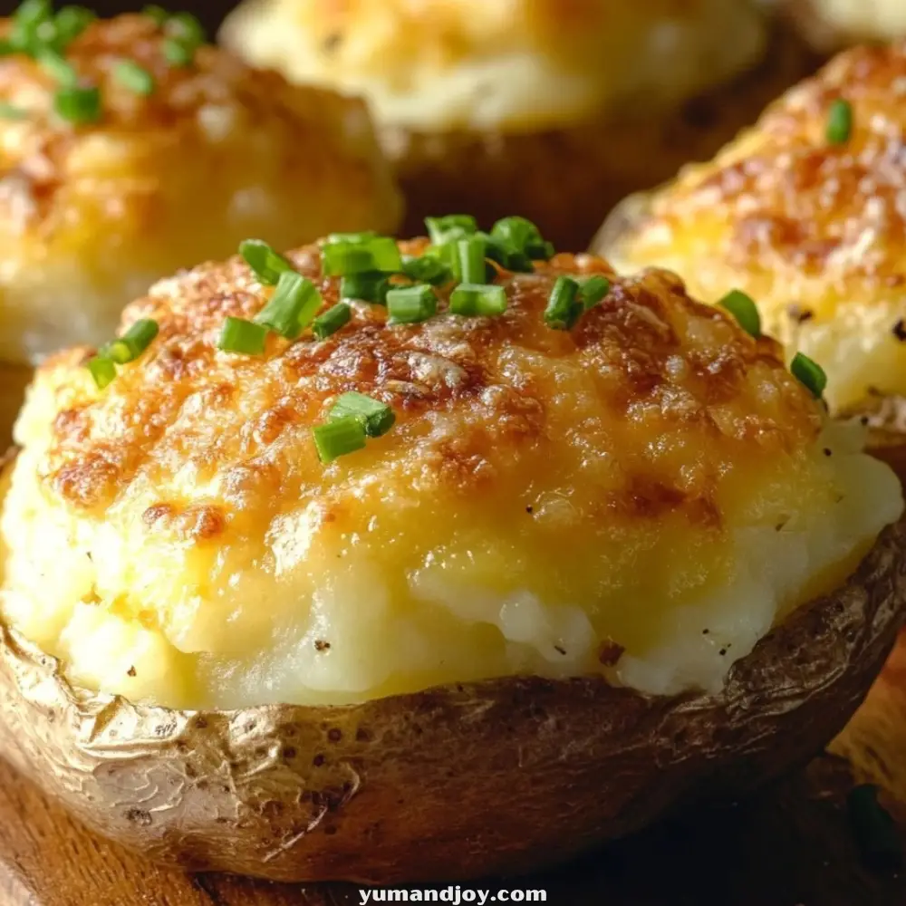 Boursin Cheese Twice Stuffed Potatoes