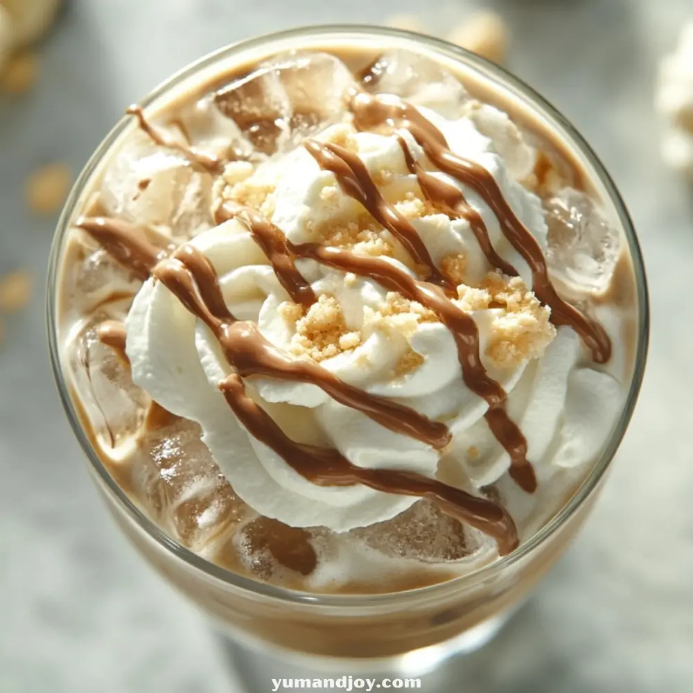 Caramel Ribbon Crunch Frappuccino