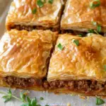 Phyllo Meat Pie