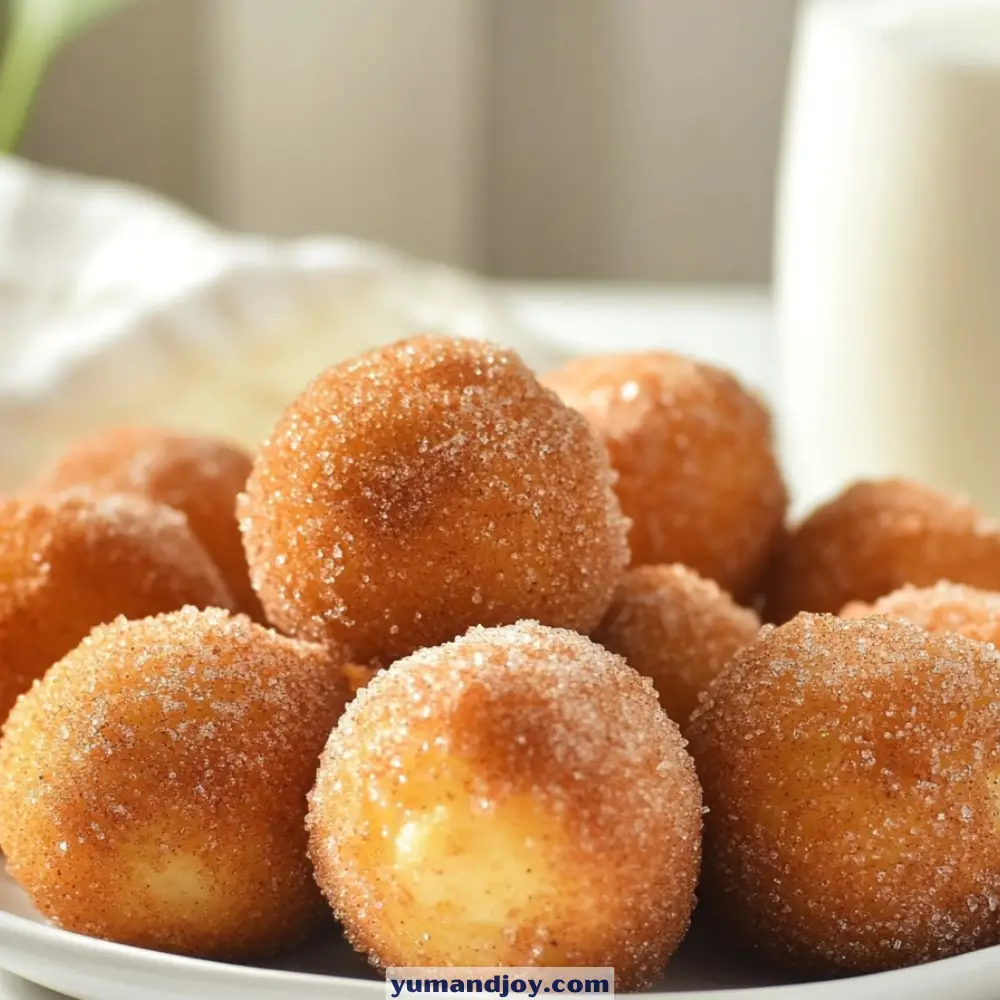 Banana Cinnamon Donut Holes