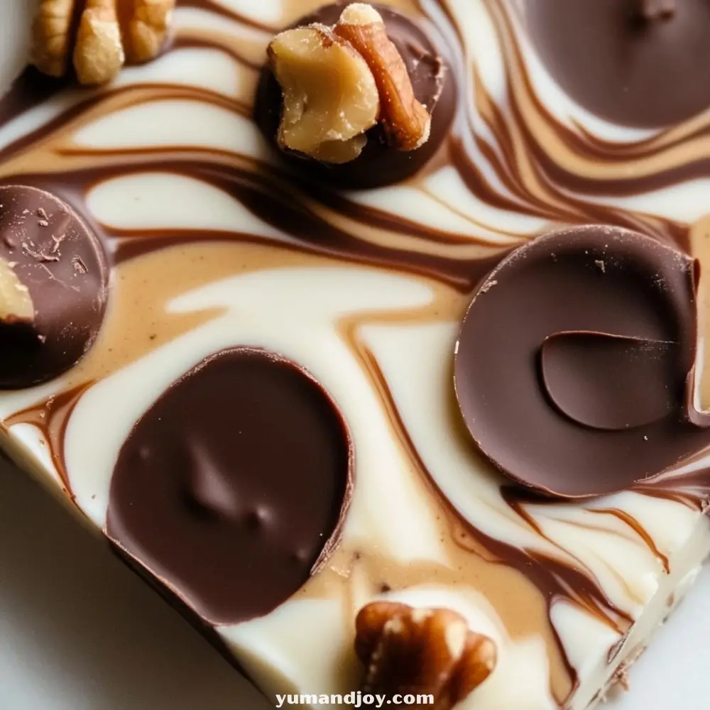 Peanut Butter Chocolate Greek Yogurt Bark