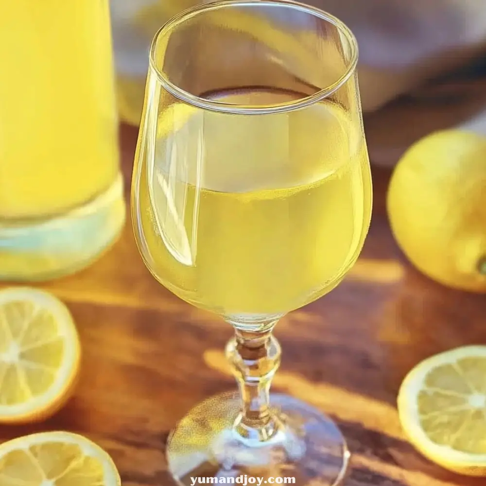 Homemade Limoncello