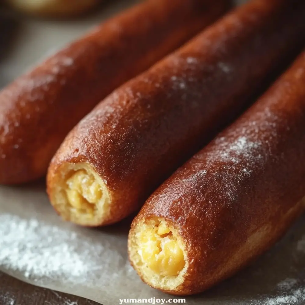 Homemade Sourdough Corn Dogs