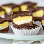 Cadbury Egg Fudge