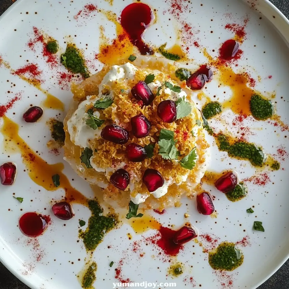 Festive Indian Chaat (Holi Special)