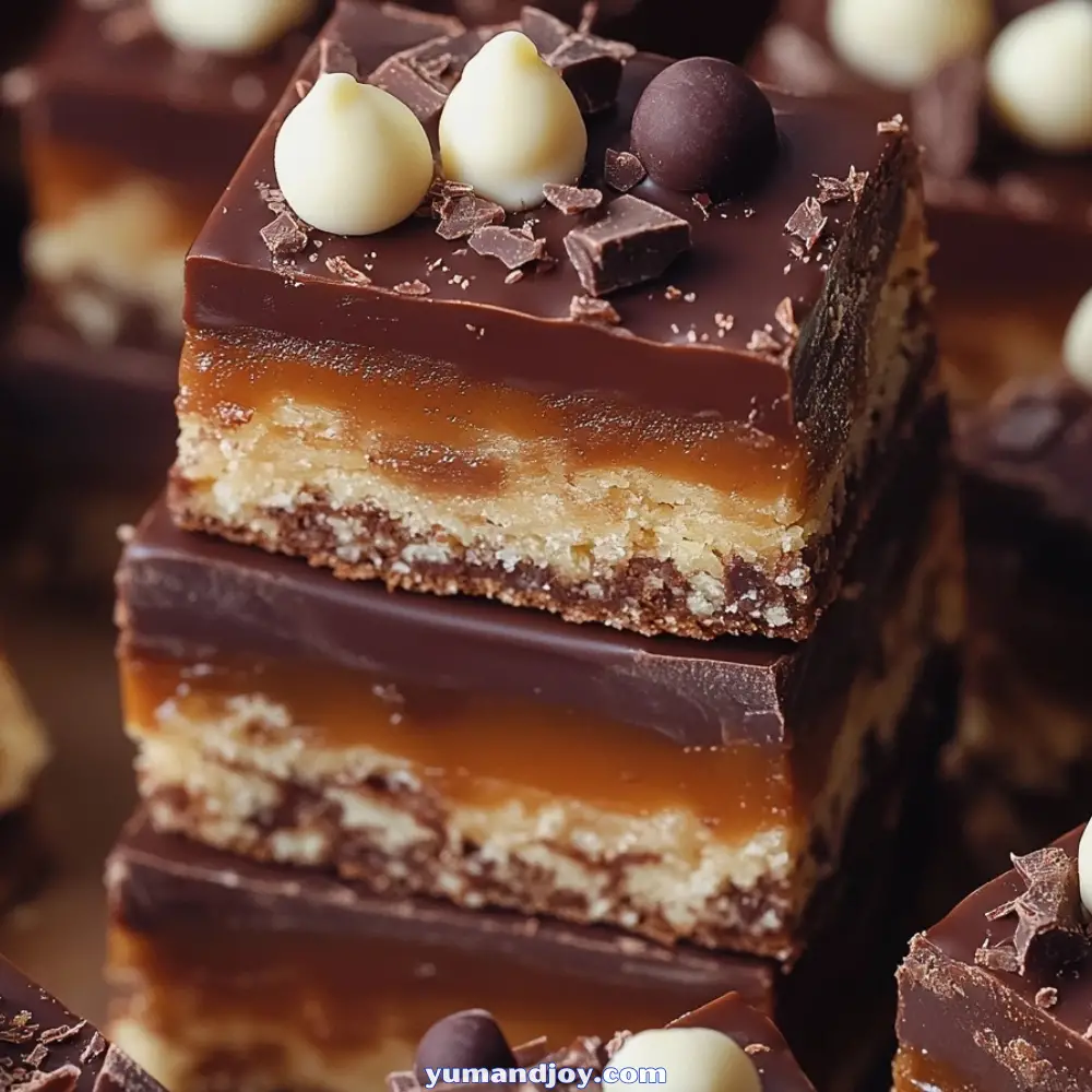 Chocolate Millionaire’s Shortbread