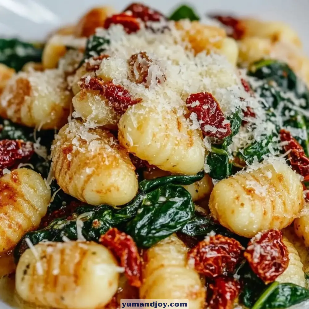 Crispy Gnocchi with Sun-Dried Tomatoes