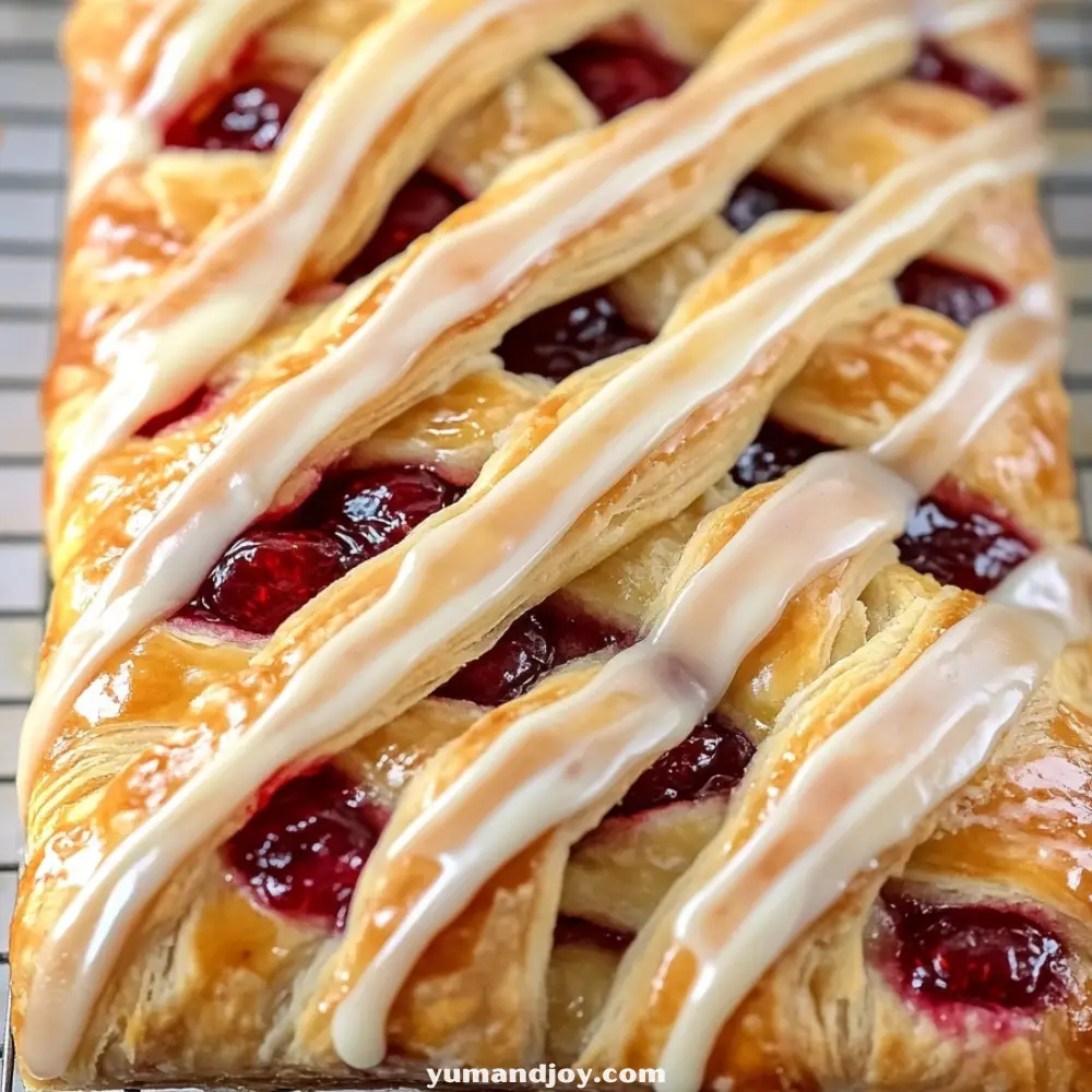 Raspberry Almond Danish