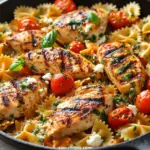 Chicken Feta Pasta