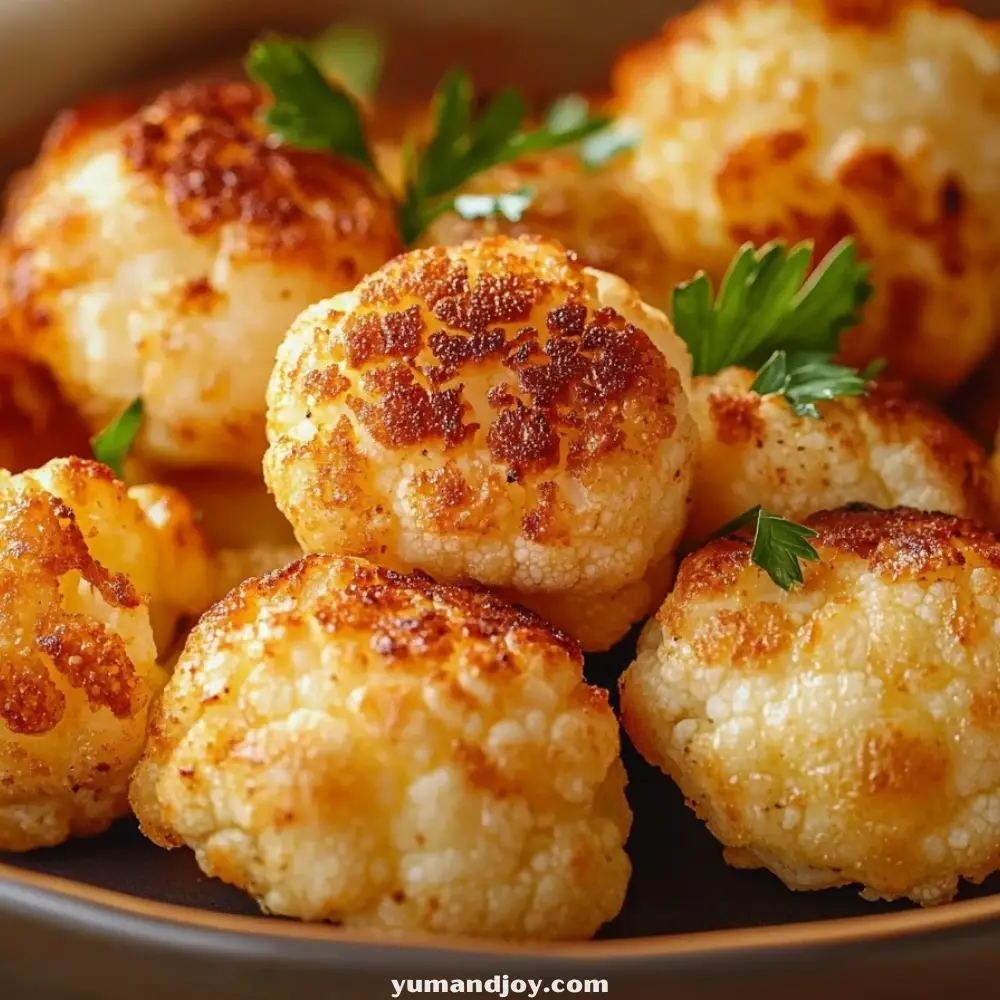 Crispy Roasted Cauliflower Bites