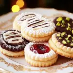 French Butter Cookies with Jam & Chocolate Variations