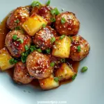 Teriyaki Pineapple Chicken Meatballs