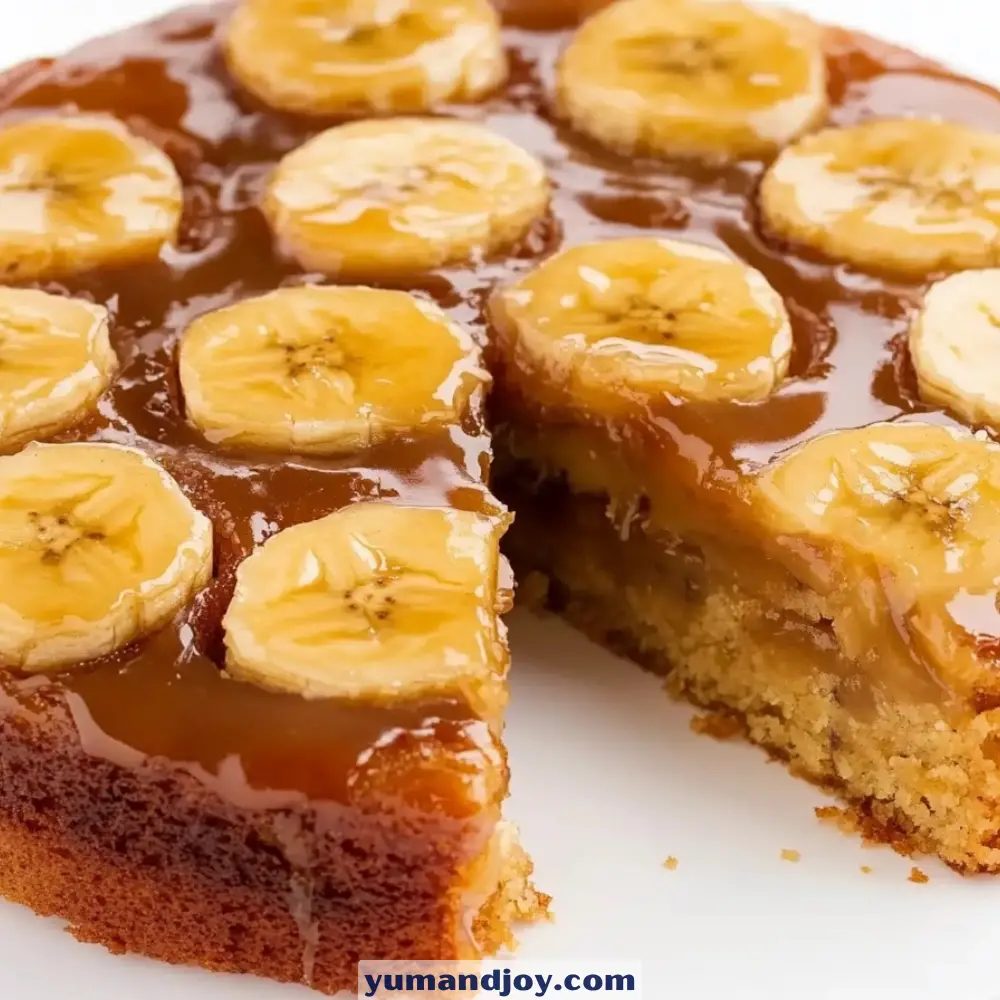 Caramelized Banana Upside-Down Cake
