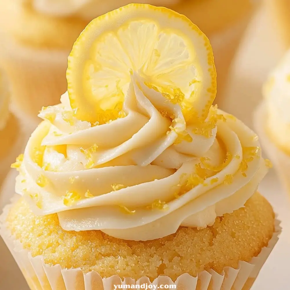 Zesty Lemon Cupcakes