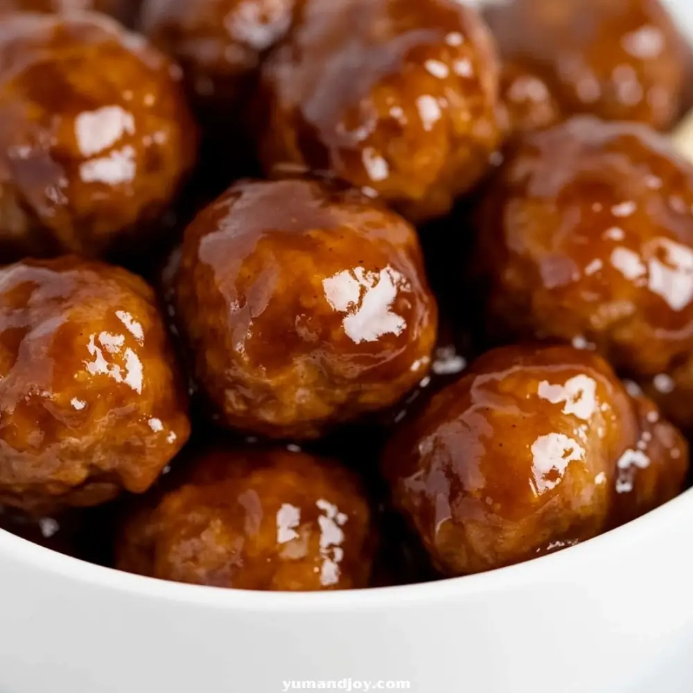 Sweet and Sour Meatballs in the Crockpot