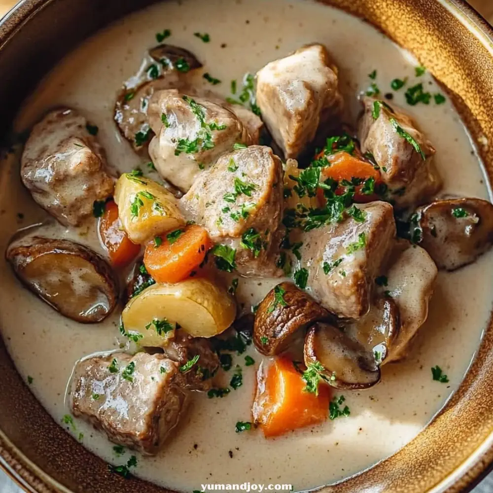 Veal Blanquette (Blanquette de Veau)