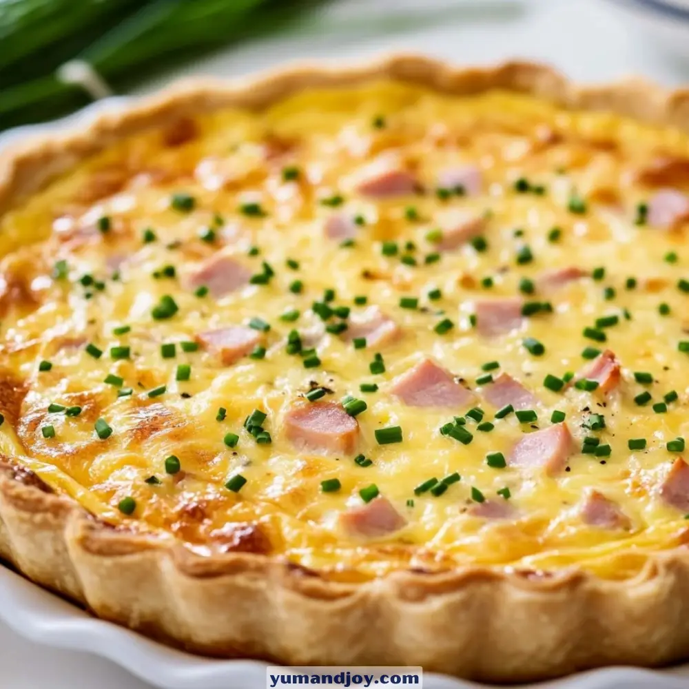 Classic Cheesy Quiche