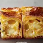 Cheesy Croissant Bread Pudding 3 Cheesy Croissant Bread Pudding