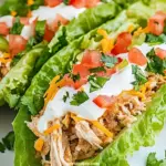 Keto Chicken Tacos (Lettuce Wraps)