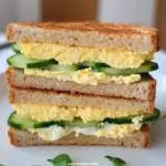 Egg & Cucumber Sandwich 3 Egg & Cucumber Sandwich