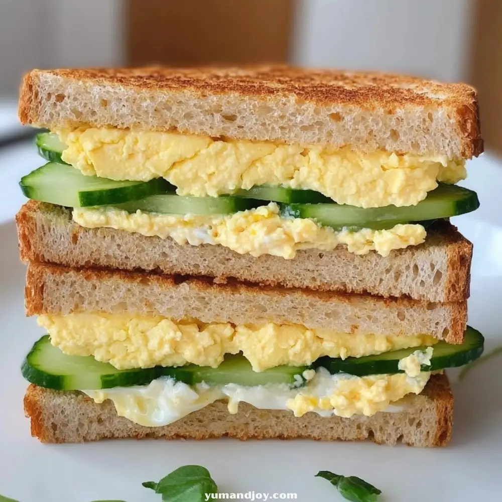 Egg & Cucumber Sandwich