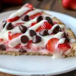 Chocolate Covered Strawberry Dessert Pizza