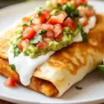 Crispy Chicken Chimichangas