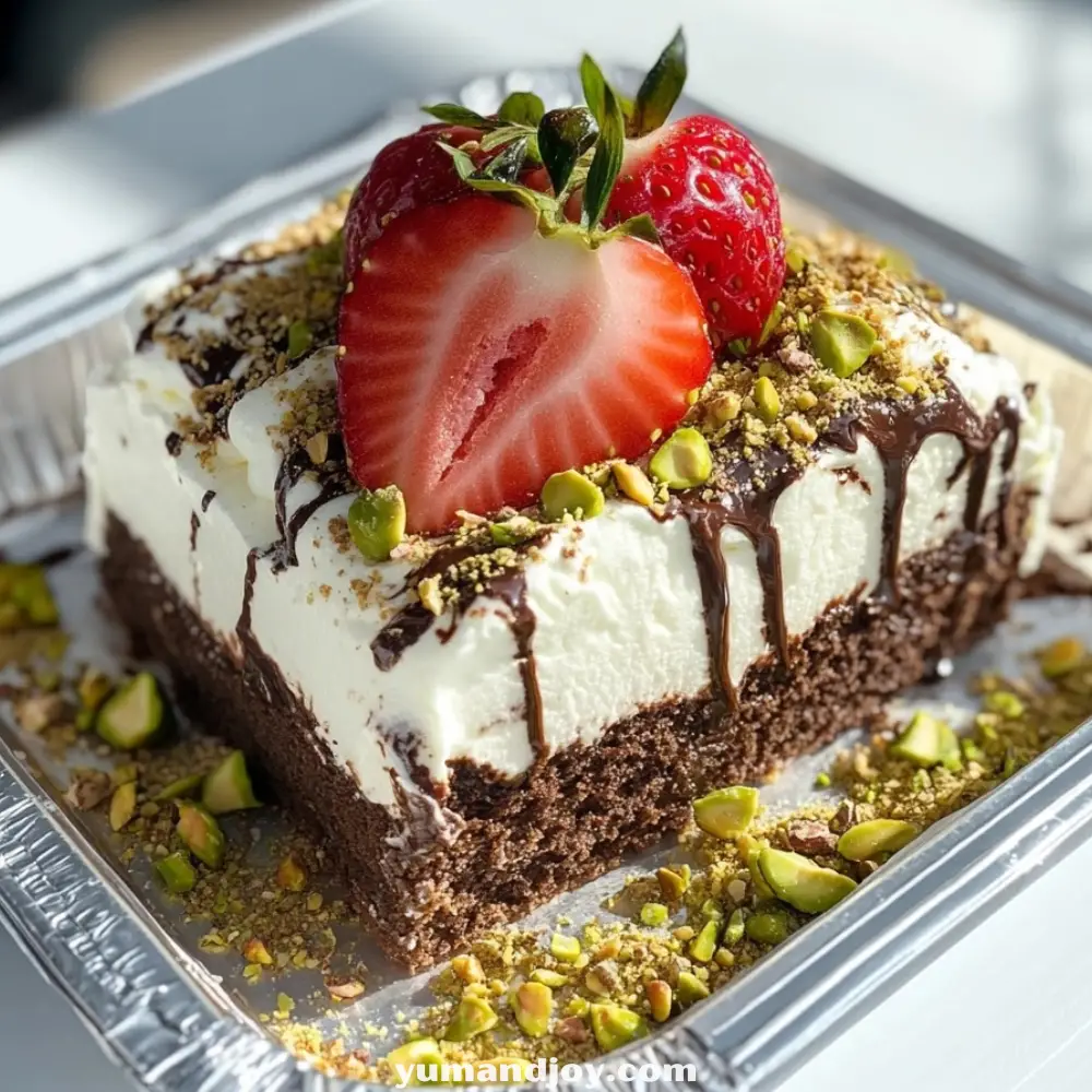 Dubai-Style Chocolate Tres Leches