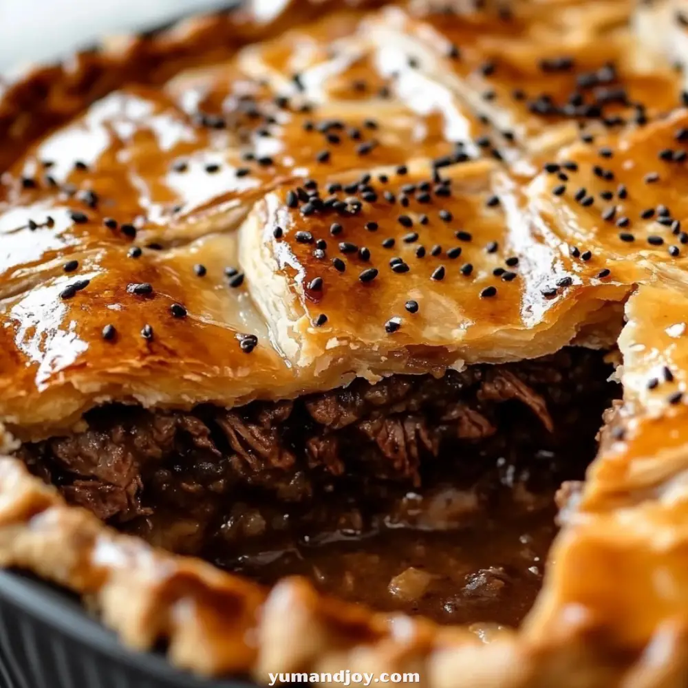 Traditional Steak and Onion Pie