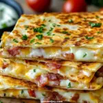 Cheesy Bacon Ranch Quesadilla