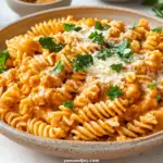 Romesco Pasta with Cashew Cream 3 Romesco Pasta with Cashew Cream
